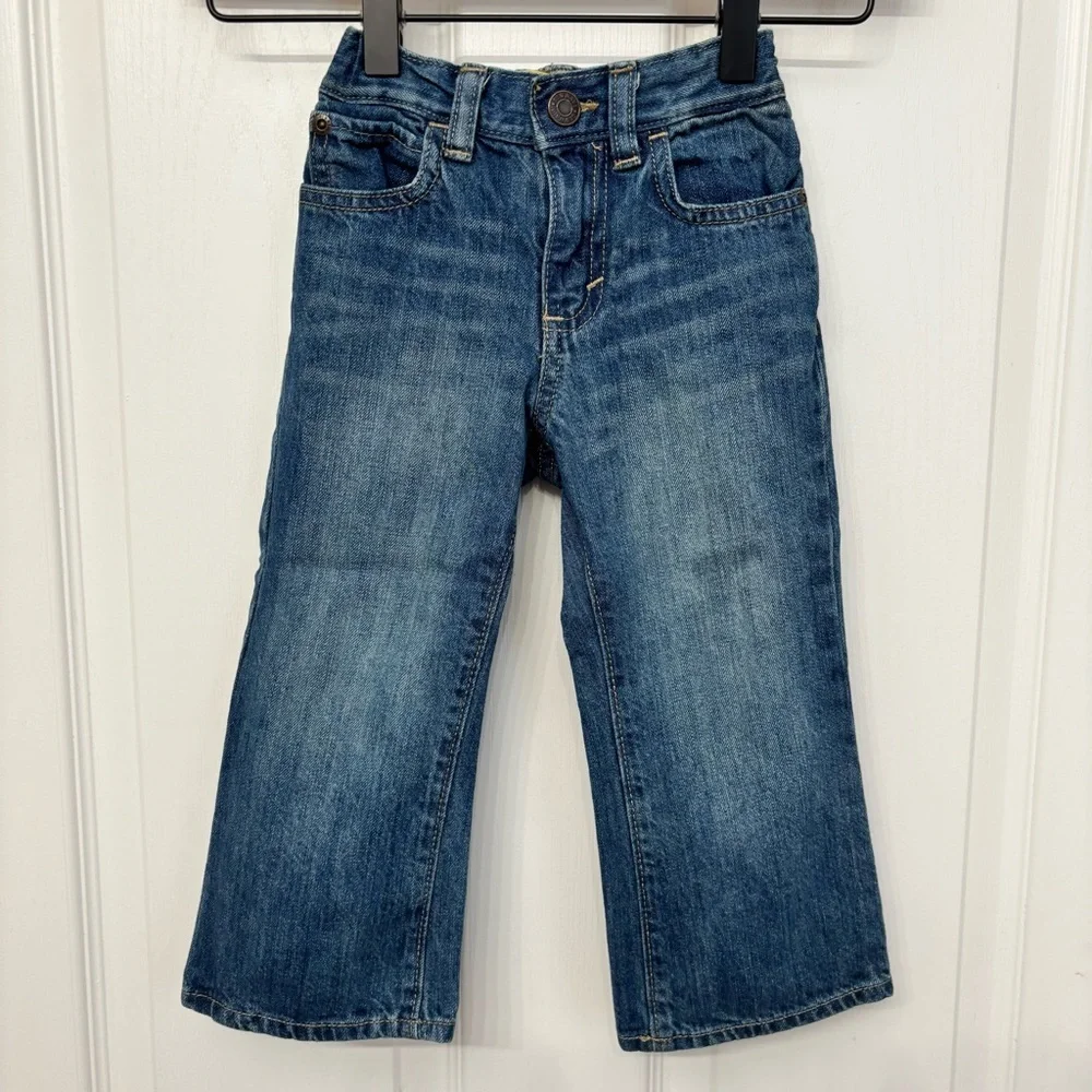 Classic Blue Bootcut Jeans | Old Navy Toddler 2T